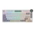 Royal Kludge N80 Low-Profile Tri-Mode RGB Mechanical Keyboard Pearly Dawn